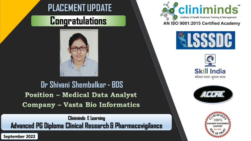 Cliniminds Drug Regulatory Affairs Placements